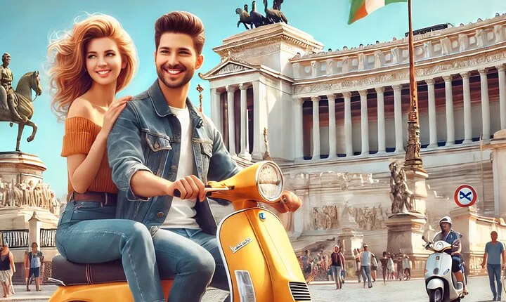 Rent a Scooter Vespa in Rome - 72 Hours