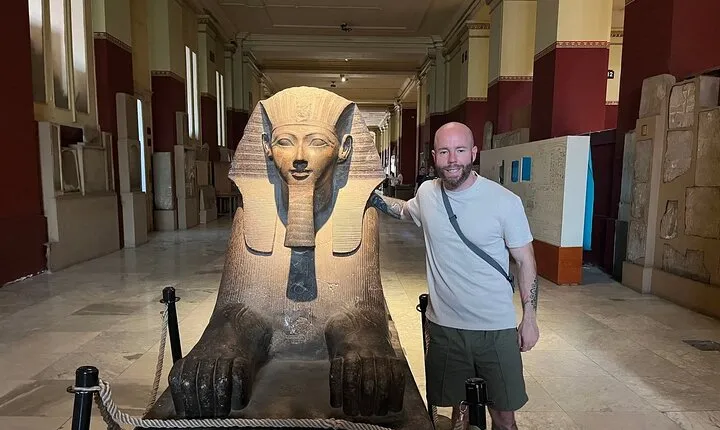 Cairo by Plane, Pyramids, Museum, Sphinx & Lunch-Sharm ElSheikh