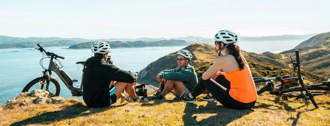 4-Hour E-Bike Hire in Pencarrow