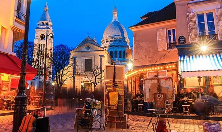 Guided tour of Montmartre and Cruise on the Seine
