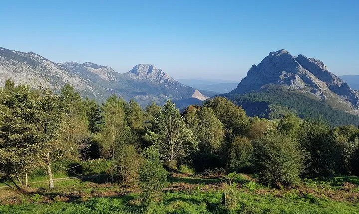 Bizkaia, Duranguesado Route. Beautiful villages and mountain landscapes.