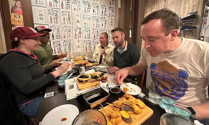 Best Deep Osaka Nighttime Food-n-Fun with Locals (6 or less!)