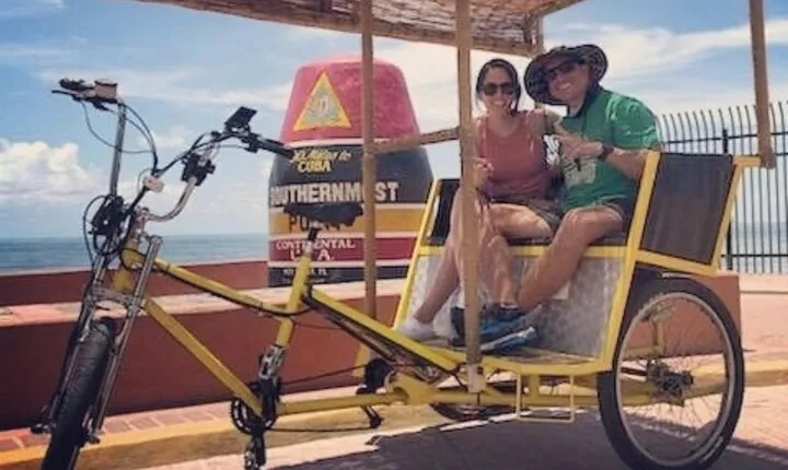 Key West Conch Republic Tiki Pedicab Experience by Kokomo Cabs