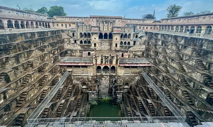 Private Day Trip to Abhaneri Chand Baori Stepwell from Jaipur
