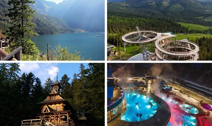 Morskie Oko Lake, Skywalk, Zakopane and Thermal Pools