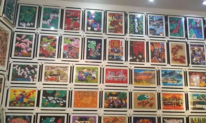 One Day Huxian Peasant Painting Tour