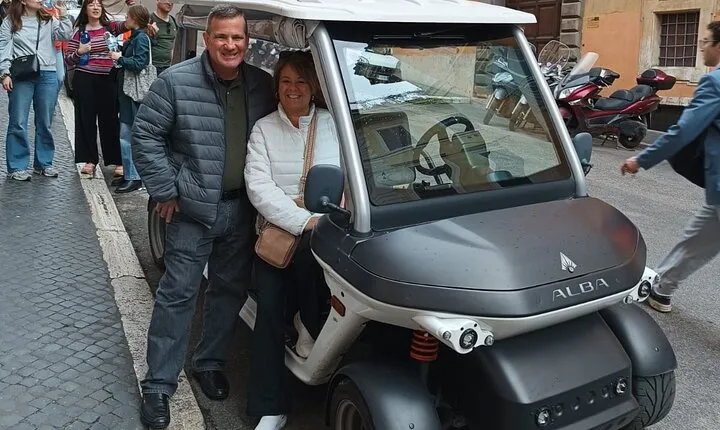 Golf Cart Tour Private Experience of Rome's City Center