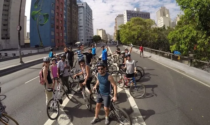 Sao Paulo Downtown Historic Bike Tour