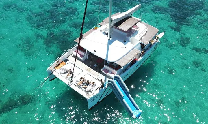 Phi Phi Maiton Sunset Tour by Speed Catamaran with Water Slide