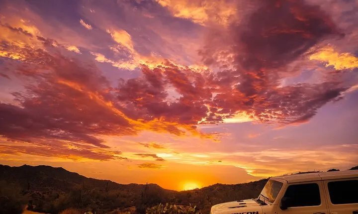 Offroad Sonoran Desert Adventure and Sunset