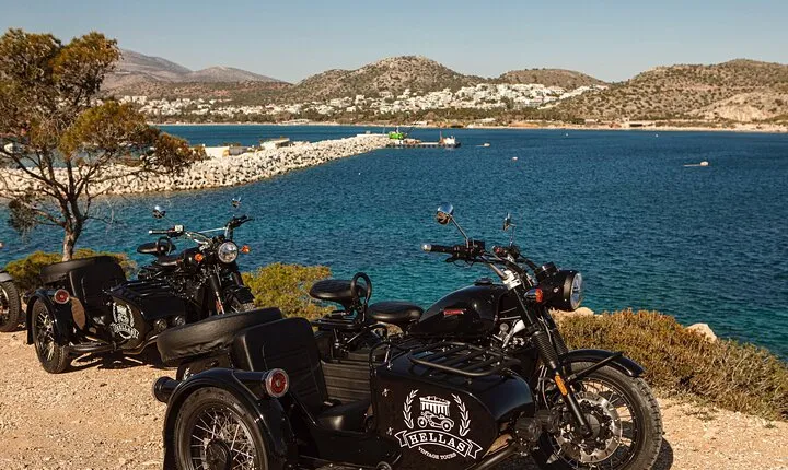 Half Day Sidecar Private Tour to Poseidon Temple & Athens Riviera