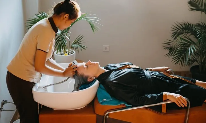 3 Hour spa packkage Hair Creambath & Massage at Luxury Bali Spa