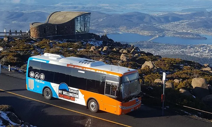 Hobart Hop-On Hop-Off Bus & kunanyi/Mt Wellington Tour