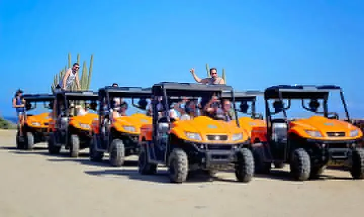 Aruba UTV Tour with Natural Cave Pool and Cliff Jumping