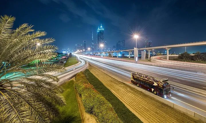 Big Bus Dubai Open Top Night Tour