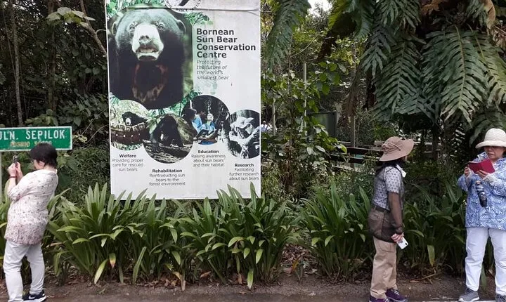 Full-Day Sepilok Orangutan,Sun Bear & Sandakan City Trail from Kota Kinabalu