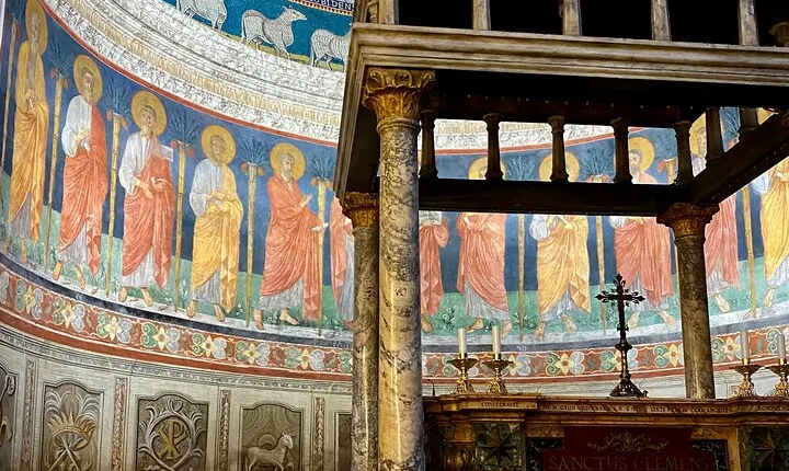 Small-Group Tour at Underground Temples of St. Clement's Basilica