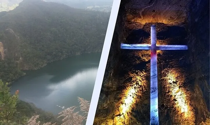 Guatavita Lagoon and Zipaquira Salt Cathedral Private Tour