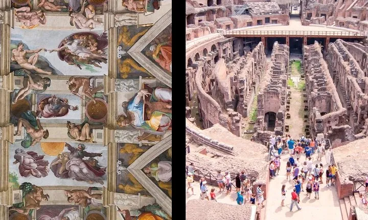 1-Day Rome: Vatican & Colosseum Tour 