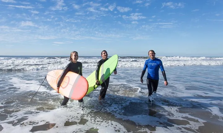 Private Surf Lesson with Instructor, Board, & Wetsuit