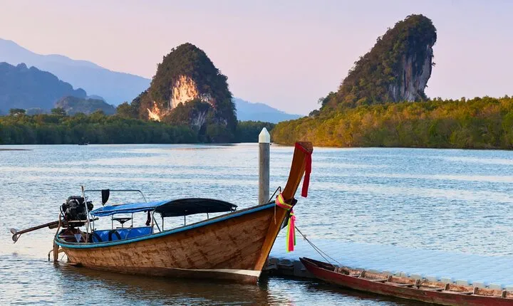 Krabi Half Day Mangrove Boat Trip Khao Khanap Nam Cave with Lunch
