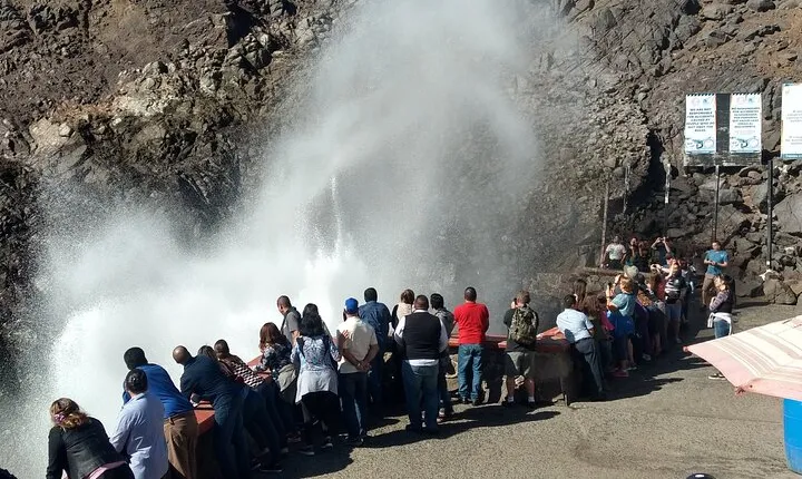 Private excursion to Bufadora and flea market