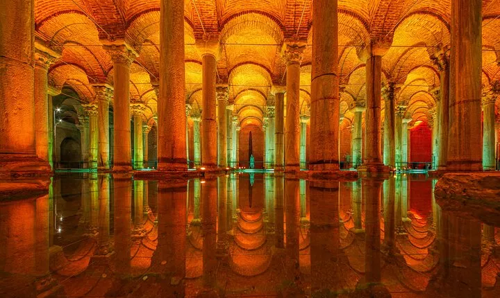 Basilica Cistern Night Shift Entry Ticket with Audio Guide