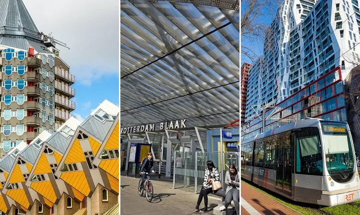 Private Rotterdam Walking Tour Including Cube House Entrance