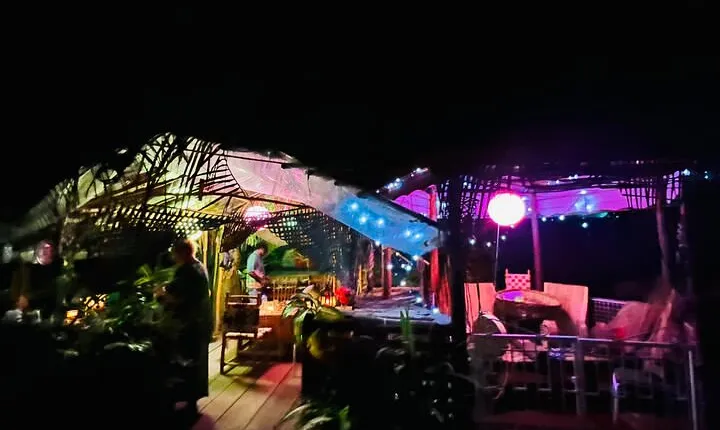 Dinner in the Secret Garden of Guyana with The Singing Chef