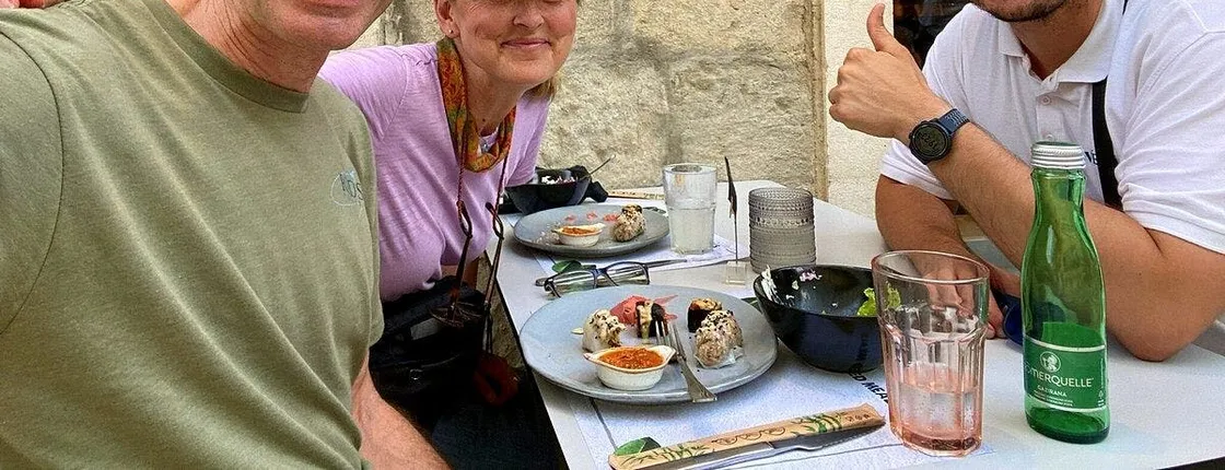 Vegan food tour of Split