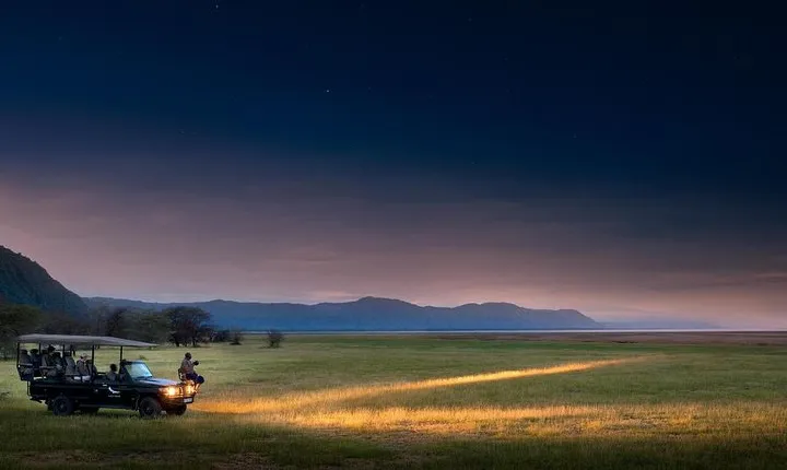 Night Game Tour In Lake Manyara National Park