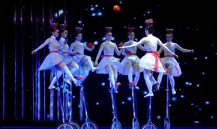 Beijing Evening Tour Of Acrobatics Show With Private Transfer