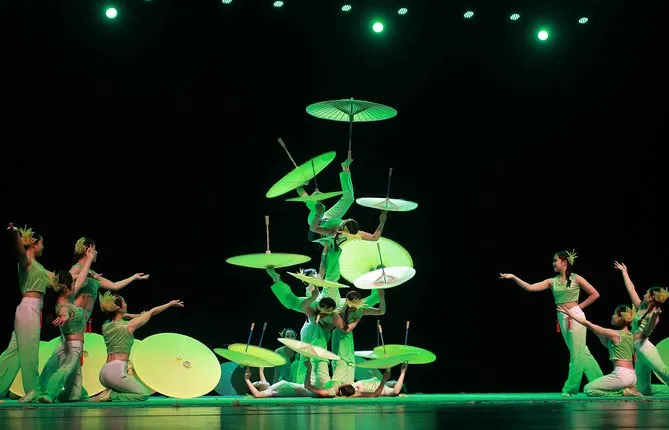 Shanghai Acrobatic Show and Late Dim Sum Dinner