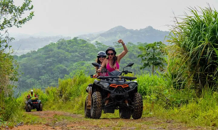 Jungle Rally Quad exploring the Dominican countryside