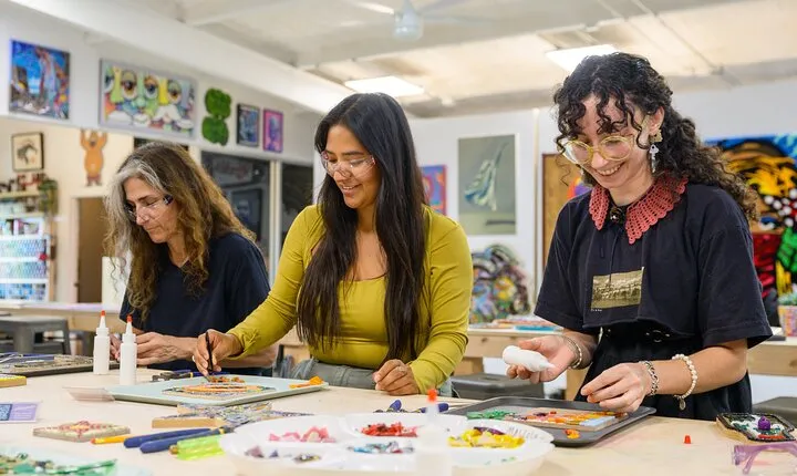 Create unique mosaic art in the heart of East Austin