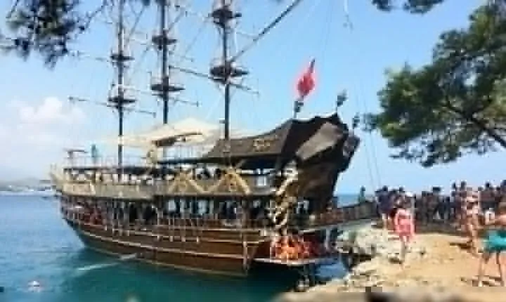 Kemer Pirate Boat Trip With Lunch & Free Hotel Transfer