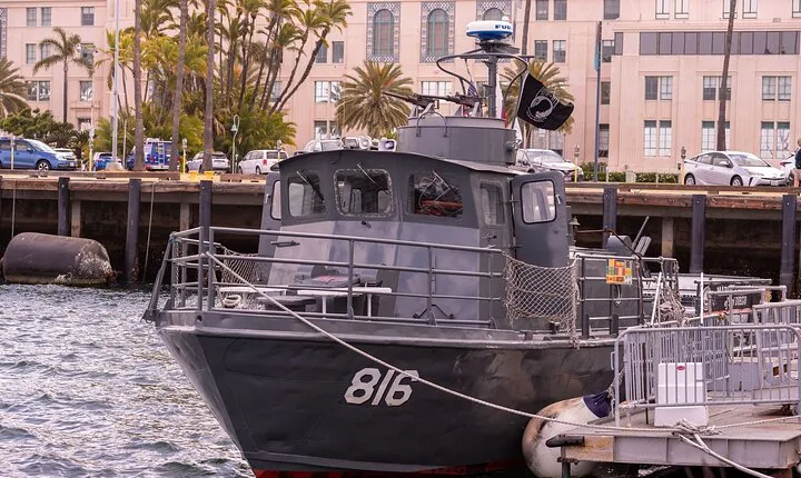 PCF 816 Swift Boat Naval History Bay Tour with General Admission