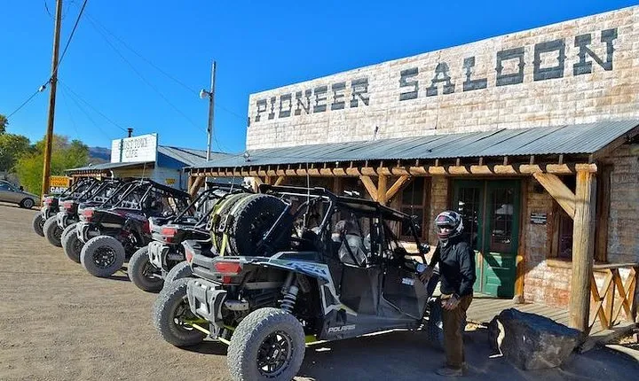 Vegas Desert SXS Adventure with Lunch at the Pioneer Saloon