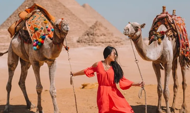 VIPTour Giza pyramids ,Saqqara step pyramids & Memphis Old City