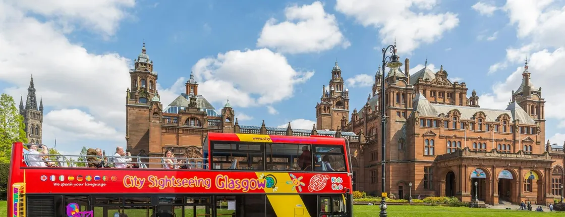 City Sightseeing Hop-On Hop-Off Bus Tour of Glasgow