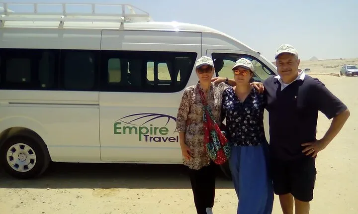 Pyramids, Sphinx, Memphis and Saqqara Full Day Private Tour