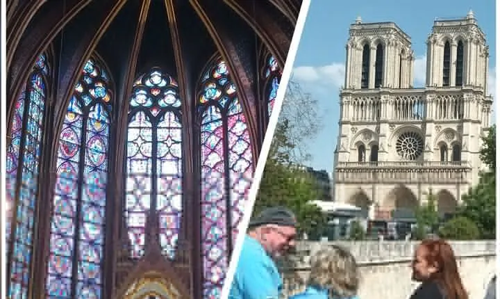 Notre Dame Exterior Ile de la Cité Tour and Sainte Chapelle
