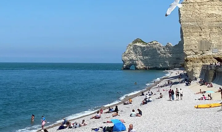 Normandy Honfleur, Etretat Cliffs Live Guided Private Trip