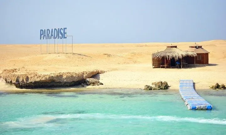 Paradise island excursion from Hurghada