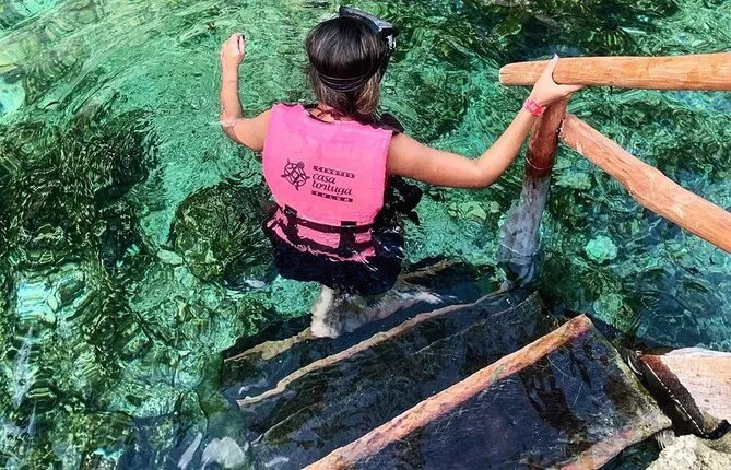 Casa Tortugas Cenote Park + Tulum Ruins! Eco Experience from Playa Del Carmen