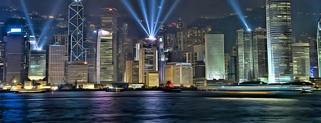 Hong Kong night tour with Peak Tram and Symphony of Lights