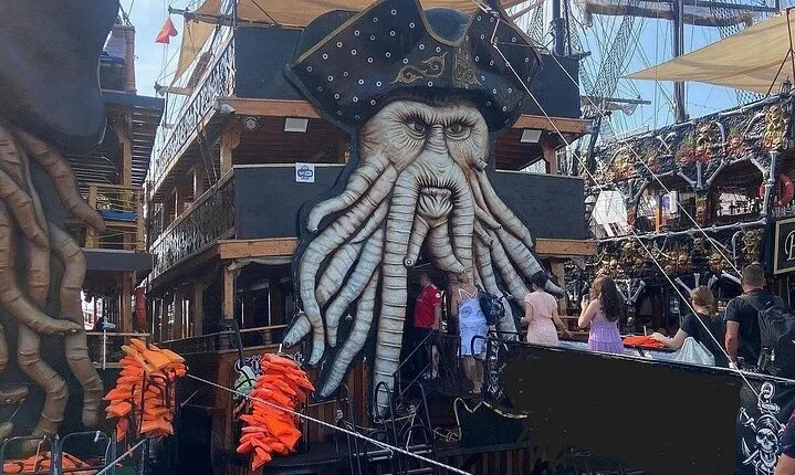 Antalya Pirate Boat Tour with Lunch & Free Soft Drinks