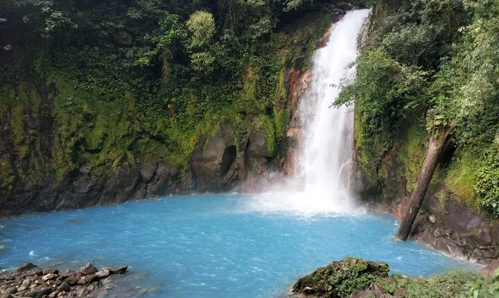 From La Fortuna: Río Celeste Waterfall, Tubing Tour and Lunch