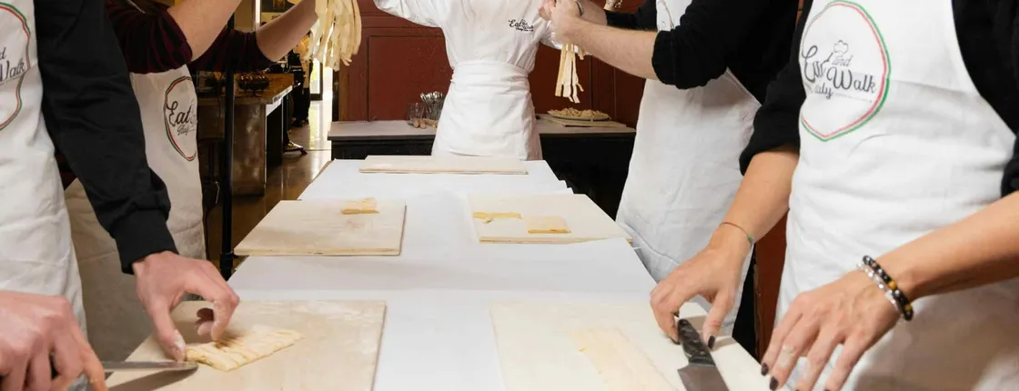 Fettucine, Ravioli and Tiramisù Cooking Class