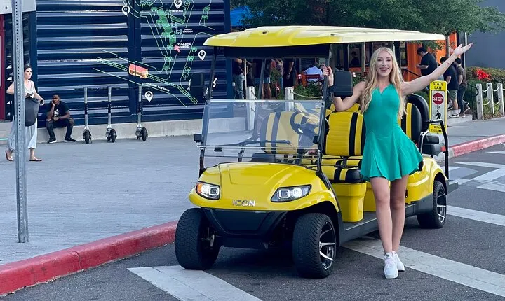 Tampa Bar Crawl on a 2023 Street Legal Golf Cart